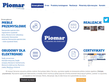 Tablet Screenshot of piomar.com.pl