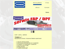 Tablet Screenshot of piomar.org